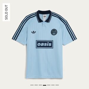 Oasis x Adidas Jacquard Jersey BNWT
